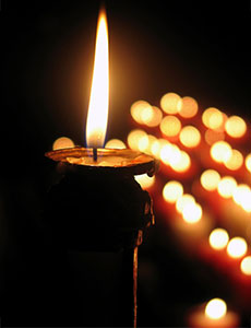 Funeraria y Tanatorio Sor Mónica. Baeza velas